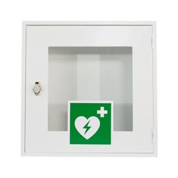 FAP First Aid Products - Universal AED Metallschrank für Defibrillatoren