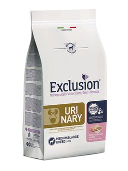 Exclusion Urinary Schwein, Hirse & Reis für Hunde