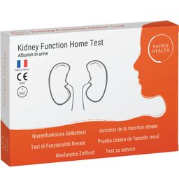 Nierenfunktionstest - Albumin Urin Selbsttest für Zuhause, Niere prüfen - Patris Health®