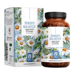 Enzym Betain HCI Komplex Verdauung Magensäure 120 vegane Kapseln Magenbalance NATURTREU®