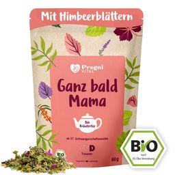 PregniVital Ganz Bald Mama Bio Schwangerschaftstee  mit Himbeerblättern - ab 39. Woche