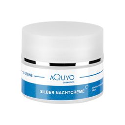 Blueline Nachtcreme, Anti Aging Creme Gesichtspflege , Gesichtscreme mit Microsilber