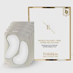 ErthSkin London Doppeltes Kollagen + Rose Hydrogel-Augenpads