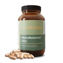 Viktilabs MykoBalance® Daily: Adaptogener Vitalpilz-Komplex mit Vitamin C für Immunsystem