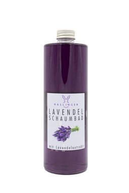Haslinger Schaumbad Lavendel – Entspannendes Wellnessbad mit echtem Lavendelöl