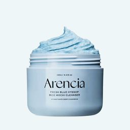 Arencia Fresh Blue Hyssop Rice Mochi Cleanser