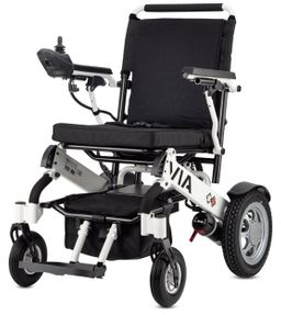 BISCHOFF & BISCHOFF Via faltbarer Elektrorollstuhl mit Lithium-Ionen-Batterie, Reichweite 22 km