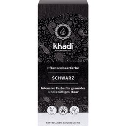 khadi Natural Cosmetics Pflanzenhaarfarbe Schwarz 100 g