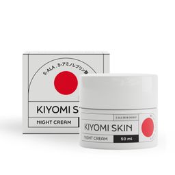 Kiyomi Skin Nachtcreme: Feuchtigkeit & Regeneration mit 5-ALA & Hyaluron für straffe Haut am Morgen