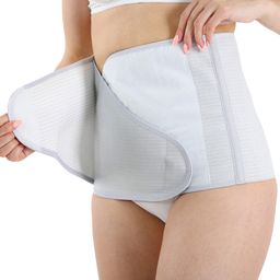MYSANITY® Postpartum Bauchgürtel, Doppelverstellung, Grau