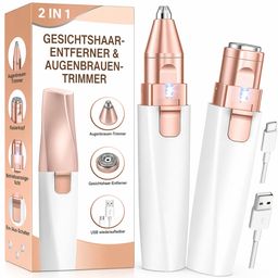 IFANZETECH Augenbrauenrasierer & Gesichtshaarentferner