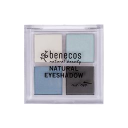 benecos Natural Quattro Eyeshadow true blue