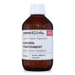 wesentlich. Kokosöl fraktioniert