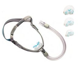 Philips Respironics - neue Nuance Gel Pillow (mit Ausatemventil, Stoff rahmen und Kopfband