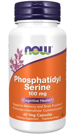 Now Foods Phosphatidylserin 100 mg