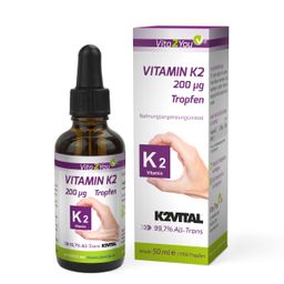 Vita2You Vitamin K2 Tropfen 200μg - K2VITAL