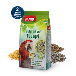 PANTO® Großsittich- und Papageienfutter mit Pluramin®