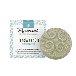 Rosenrot Naturkosmetik - HandwashBit® - feste Waschlotion Dünengräser - Handpflege