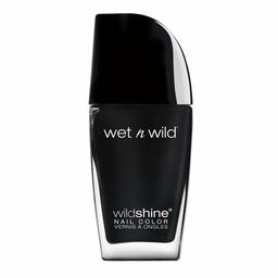 Wet n Wild Wild Shine Nagellack E485D Black Creme
