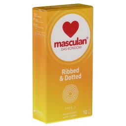 Masculan *Typ 3* (ribbed/dotted)