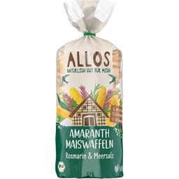 Allos Amaranth Maiswaffeln Rosmarin & Meersalz