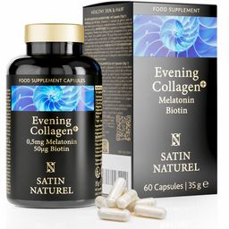 Satin Naturel Melatonin + Hyaluron Kollagen Kapseln