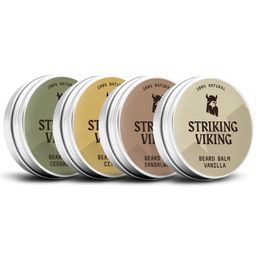 Striking Viking Bartbalsam Vielfalt – 4er Set