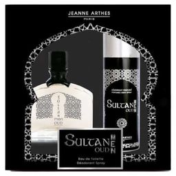 Jeanne Arthes Geschenkset Sultan Oud Men Eau de Toilette  + Parfümiertes Deodorant 1