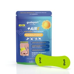 gudsport® Nasenpflaster Sport, Monatspackung gelb
