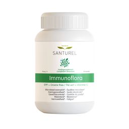 Santurel Immunoflora – Darmgesundheit, Mikrobielles Gleichgewicht, Gewicht & Abwehr, 90 Kapseln