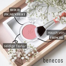 benecos Natural Compact Blush mallow rose