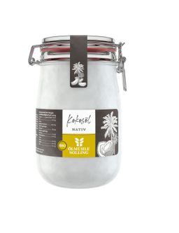 Ölmühle Solling Kokosöl Bügelglas