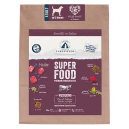 LAKEFIELDS - SUPERFOOD Premium Hundefutter Weiderind Komplettmenü