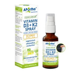 APOrtha® Vitamin D3 4.000 IE + Vitamin K2 MK-7 40 µg — Mundspray