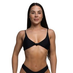GymBeam Bikini-Oberteil Damen mit verstellbaren Trägern und Polstern CURACAO Schwarz