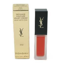 Yves Saint Laurent Tatouage Couture Velvet Cream Lipgloss Coral Symbol 202