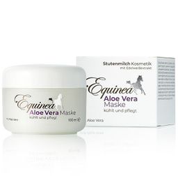 Equinea Aloe Vera Maske mit Vitamin E und Hamamelis Extrakt