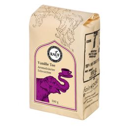 Rauf Tee Schwarzer Tee Vanille, aromatisiert