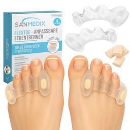 Sanmedix® Zehenspreizer für alle Zehen mit Plug-In System