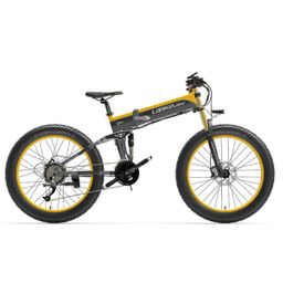 LANKELEISI XT750 Plus Elektro-Mountainbike mit 48V 14,5Ah Akku