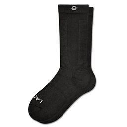 Lasso® Kompressionssocken mittellang, schwarz