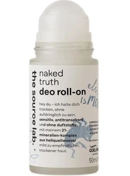 the source lab. Naked Truth Deo Roll-on | Duftfrei für sensible Haut