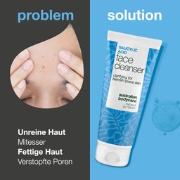 Australian Bodycare Gesichtsreiniger mit Salicylsäure für fettige Haut