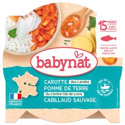 Babybio Babynat Karotte Kartoffel Kabeljau Wildfang 15 Monate und +