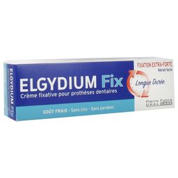 Elgydium Fixiercreme Für Zahnersatz  (Geschmack: Frischer Geschmack)