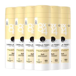 8x4 Deo Spray Vanilla Twist Fresh Mind Effect® und 48h Schutz