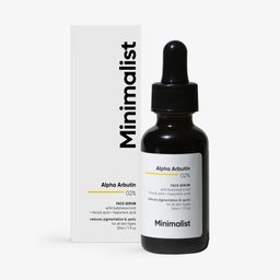 Minimalist Alpha Arbutin 2% Serum, Reduziert Pigmentflecken