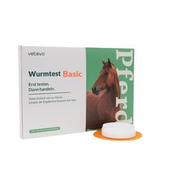 Wurmtest Basic Pferd inkl. Strongyliden, Spulwürmer & Co.