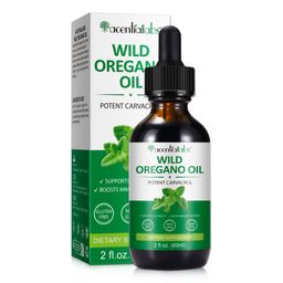 ALIVER Wildes Oregano Öl Liquid Tropfen mit Carvacrol Vegan Natur