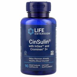 Life Extension CinSulin mit InSea2 & Crominex 3+